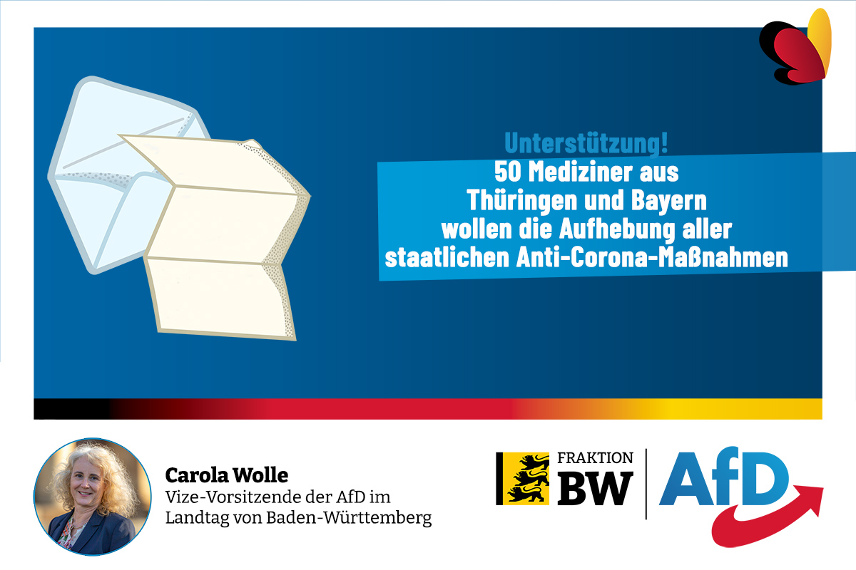 Carola Wolle: Offener Brief aus Thüringen und Bayern ist richtig und wichtig